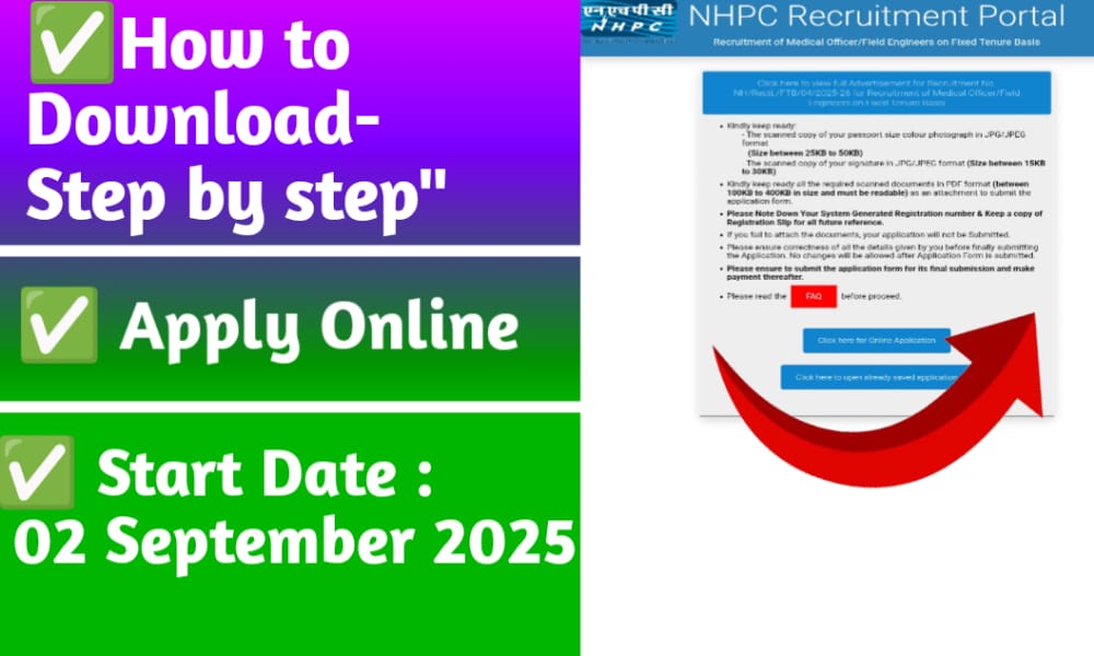 NHPC Recruitment 2025